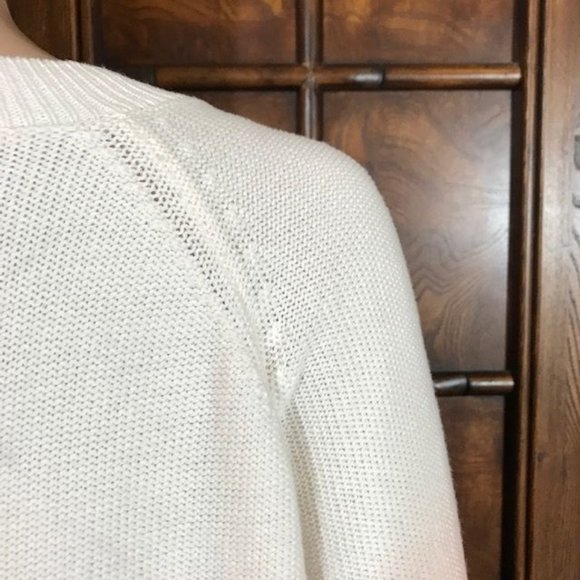 LOFT 100% Cotton Canyon Rose Ombre Sweater - Picture 9 of 13